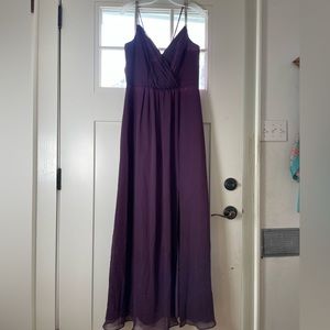 Floor Length Bridesmaid Dress